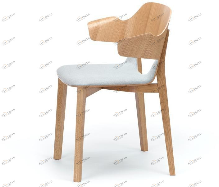 TON Деревянный стул со встроенной подушкой Leaf 323 437