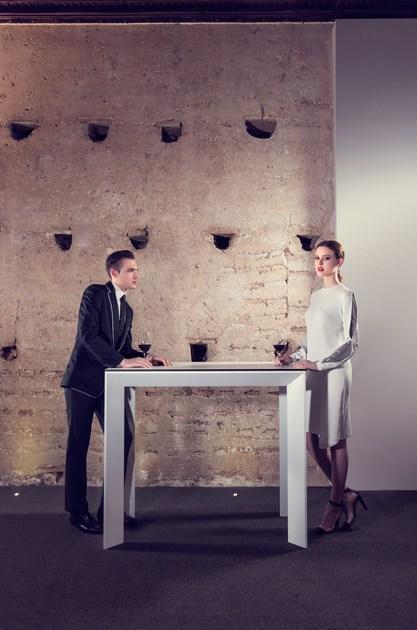 VONDOM Квадратный садовый стол из полиэтилена Frame sun-id-1369463 - Вид №1