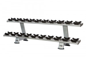 Inotec е34 двухъярусная стойка для гантелей INOTEC