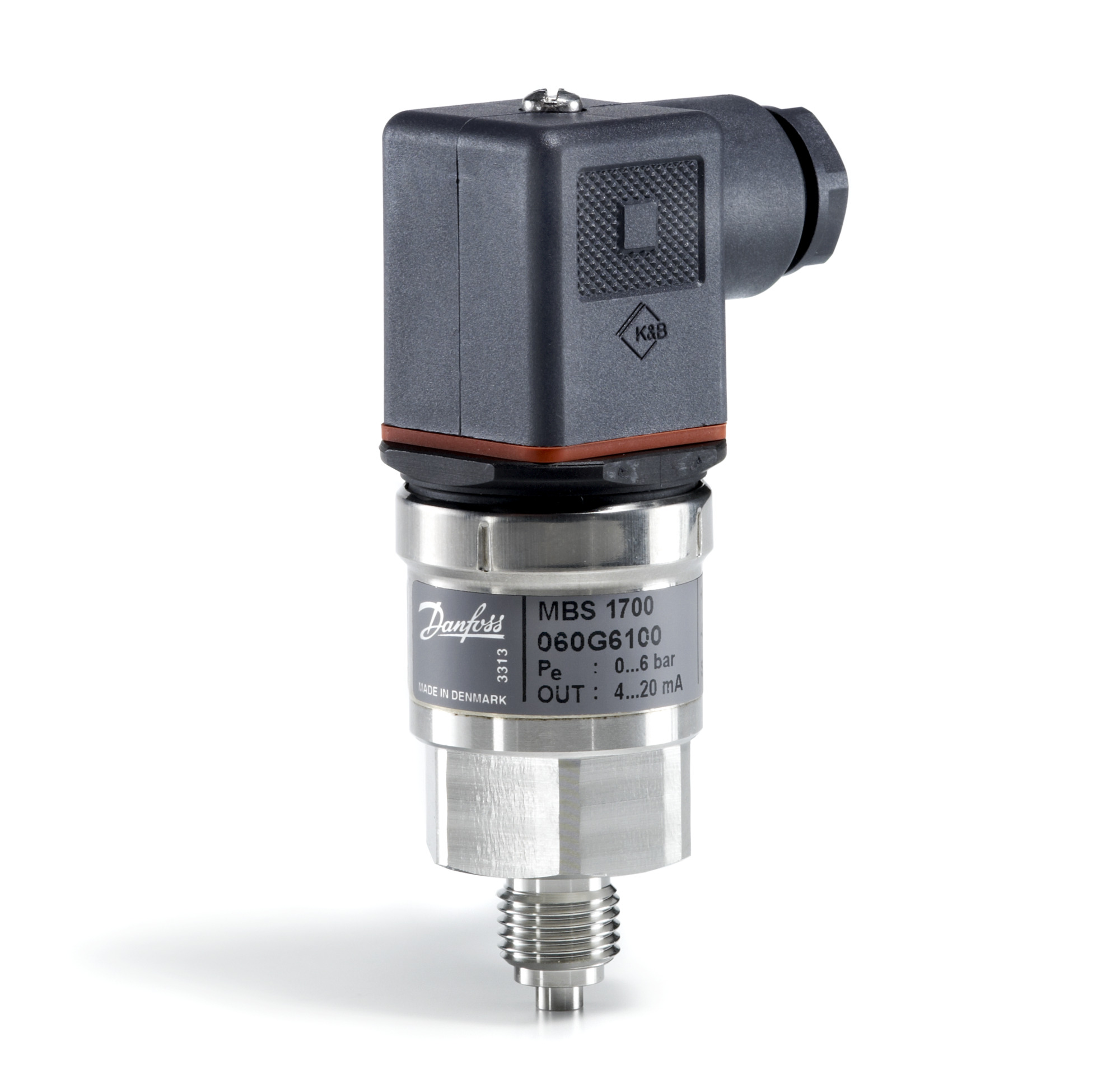 Danfoss MBS 1700 — преобразователи (датчики) давления для ЖКХ, водоснабжения и насосных станций MBS 1700 Преобразователь давления 060G6106  - Вид №14