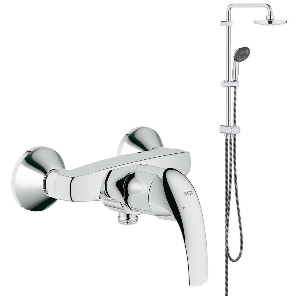 Душевая система Vitalio Start System 180 Flex со смесителем для душа (NSB0150) Grohe