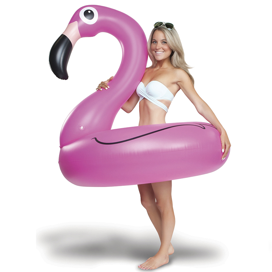 BMPFPF Круг надувной , pink flamingo BigMouth  - Вид №1