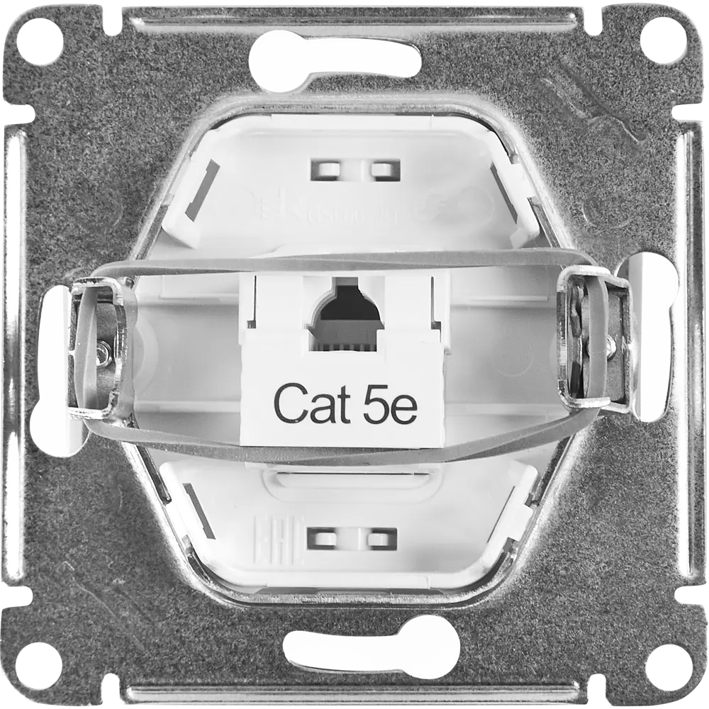 Schneider Electric Glossa — встраиваемая компьютерная розетка RJ45 86710192 STLM-0070807 - Вид №3