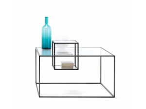 Квадратный Хрустальный журнальный столик