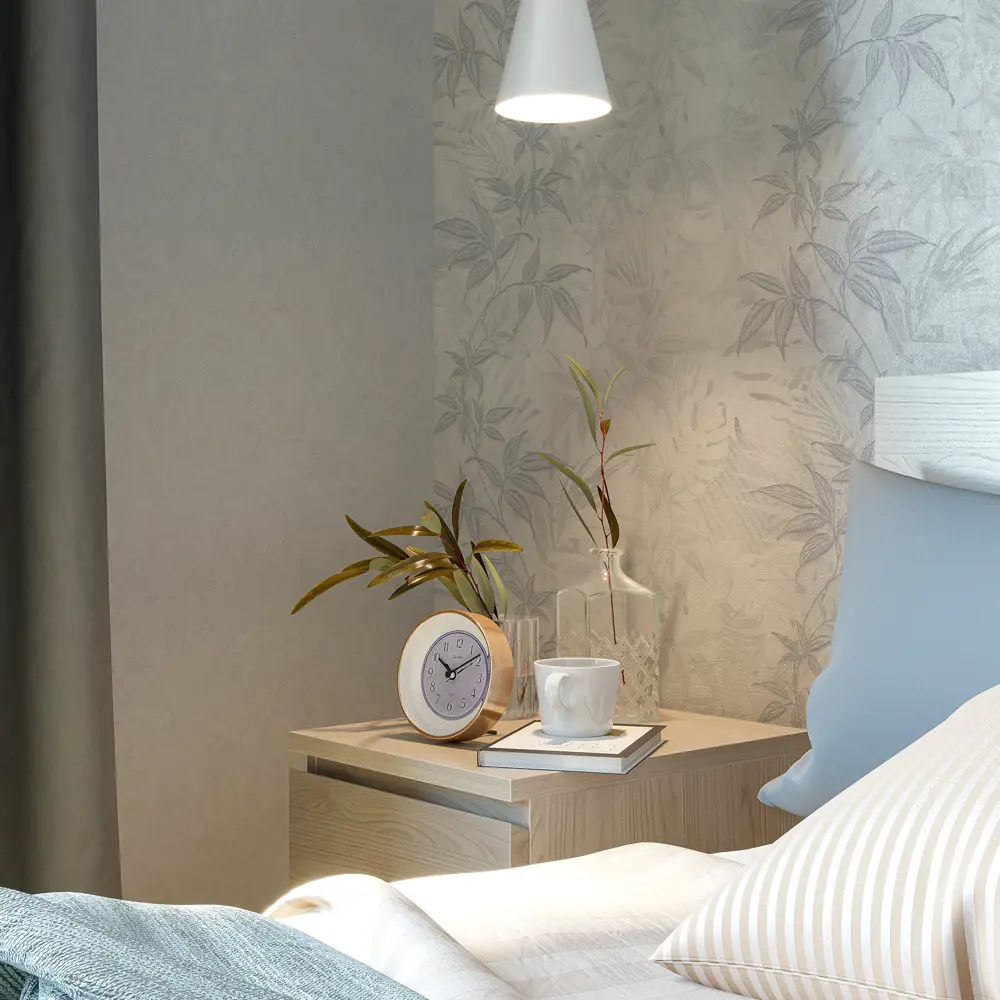 Обои флизелиновые Palitra Home Bionica серые 1.06 м 71843-14 STLM-2095656 - Вид №3