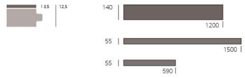 Listone Giordano Пол / стена из дуба Undici sun-id-1435458 - Вид №5
