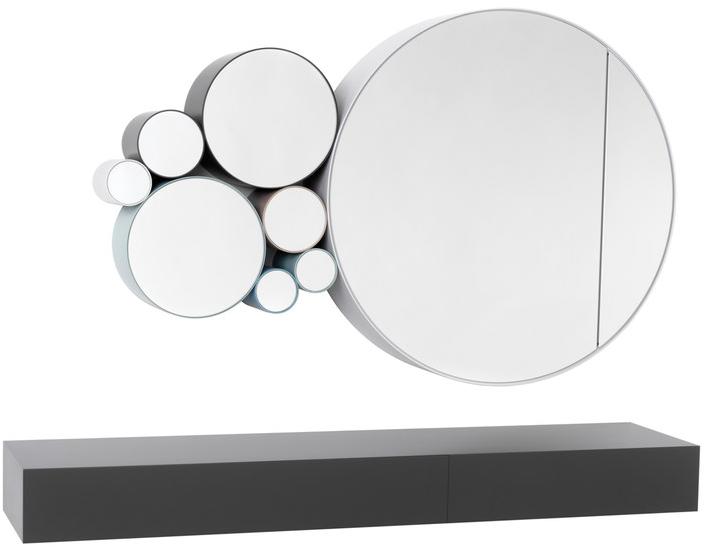 Schönbuch Зеркало настенное круглое с контейнером Epoca Schonbuch sun-id-1480315 - Вид №1