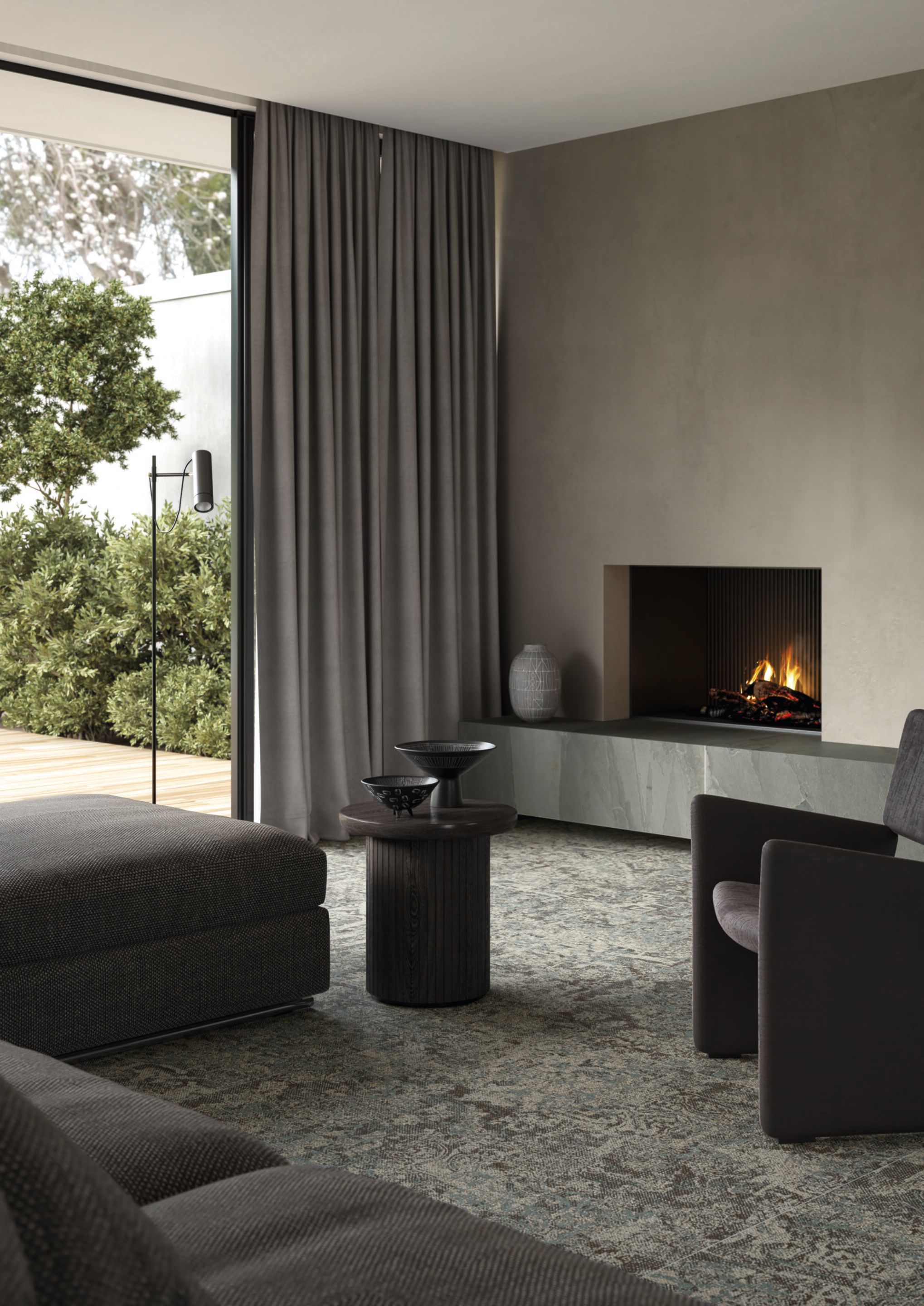 Напольное покрытие из керамогранита с эффектом ткани IRIS Ceramica I-Floors ARCH-00023510 - Вид №2