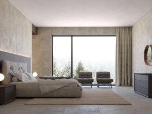 Деревянная спальня