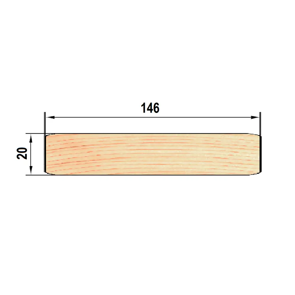 Santreyd Планкен из хвои с фаской для фасада и интерьера 83400585 STLM-1014290 - Вид №3