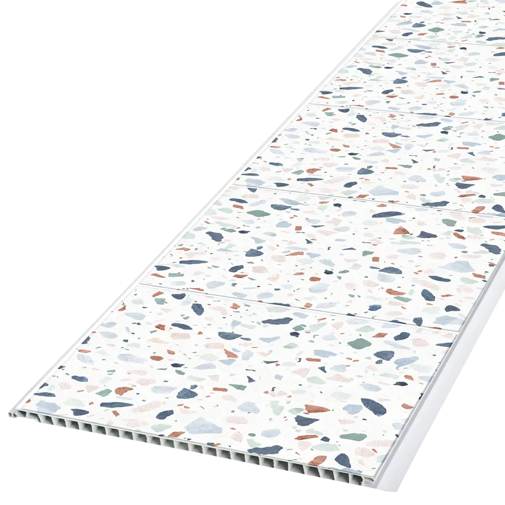 КРОНАПЛАСТ Стеновая панель Терраццо Уно - стильная отделка для интерьера 86557954 STLM-0070080 - Вид №2