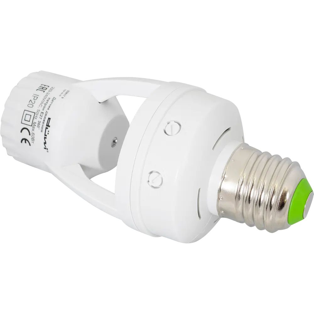 DUWI Датчик движения для патрона E27 с автоматическим управлением освещением 82034828 STLM-0017995 - Вид №2