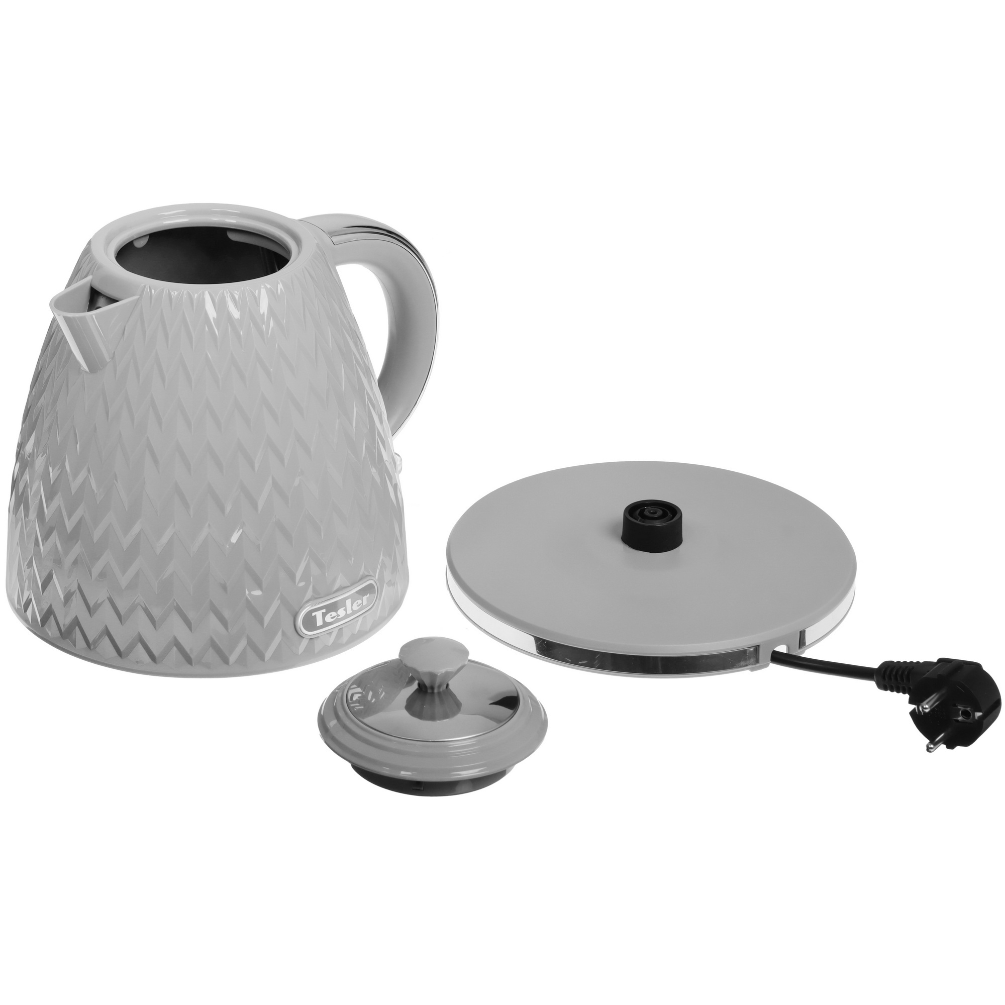 9054311 Электрочайник Tesler KT-1704 серый STDN-0055845 - Вид №4