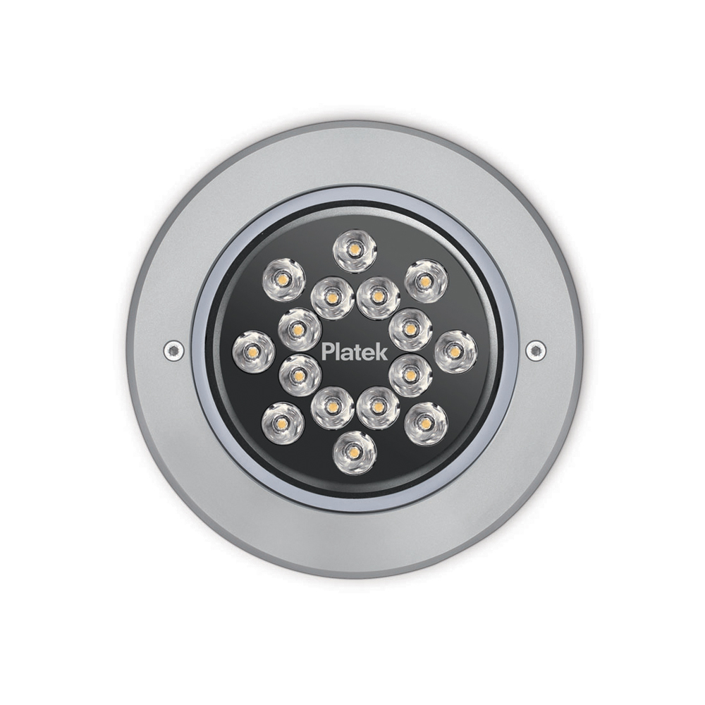 8381401 Встраиваемый в пешеходный пол Platek MEDIO FULL INOX  MEDIO FULL INOX - 16 LED RGBW 9° 