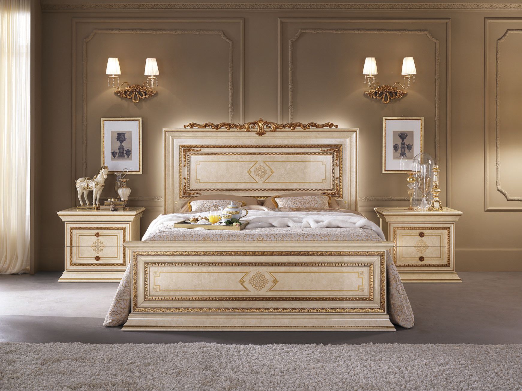 Прямоугольная тумбочка с ящиками Arredoclassic Леонардо ARCH-00088515 - Вид №1