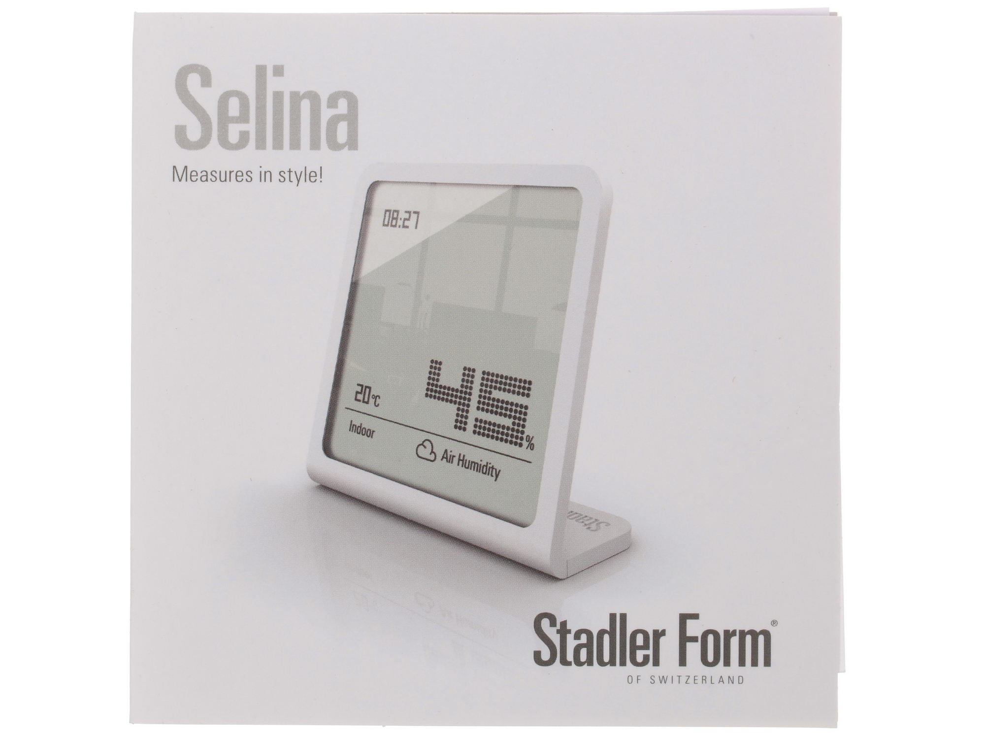 1048961 Термогигрометр Stadler Form Selina S-061 STDN-0094752 - Вид №6