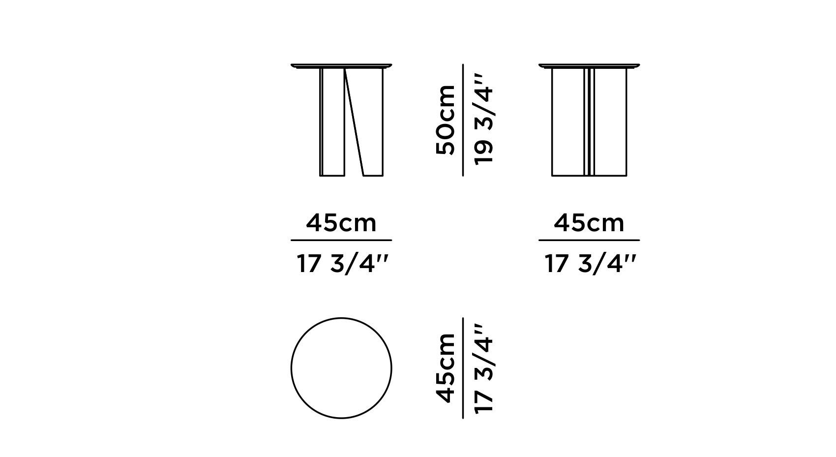 Круглый журнальный столик из оникса Greenapple FOICE ARCH-00105704 - Вид №11
