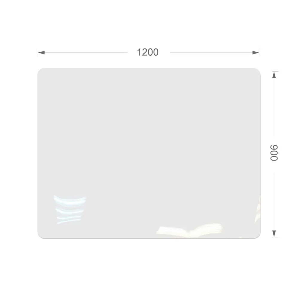 Santreyd Защитный коврик из поликарбоната 90×120 см 89356359 STLM-1040308 - Вид №3