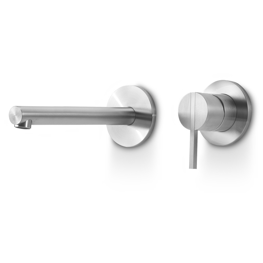 STY 035 Настенный Смеситель Для Умывальника Linki STYLO Сталь STY 035 L 153