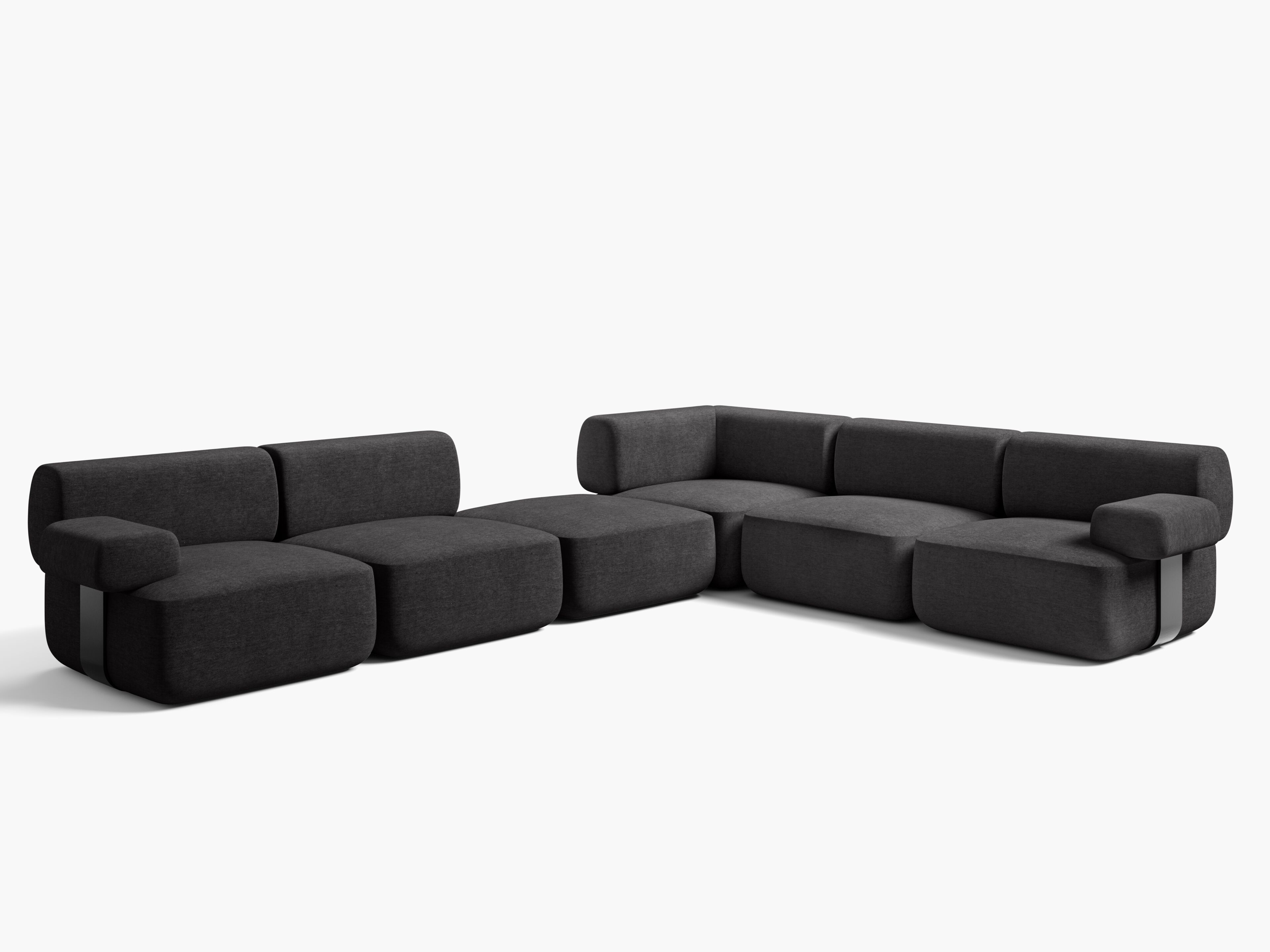 Модульный тканевый диван Desalto SUM ARCH-00072058