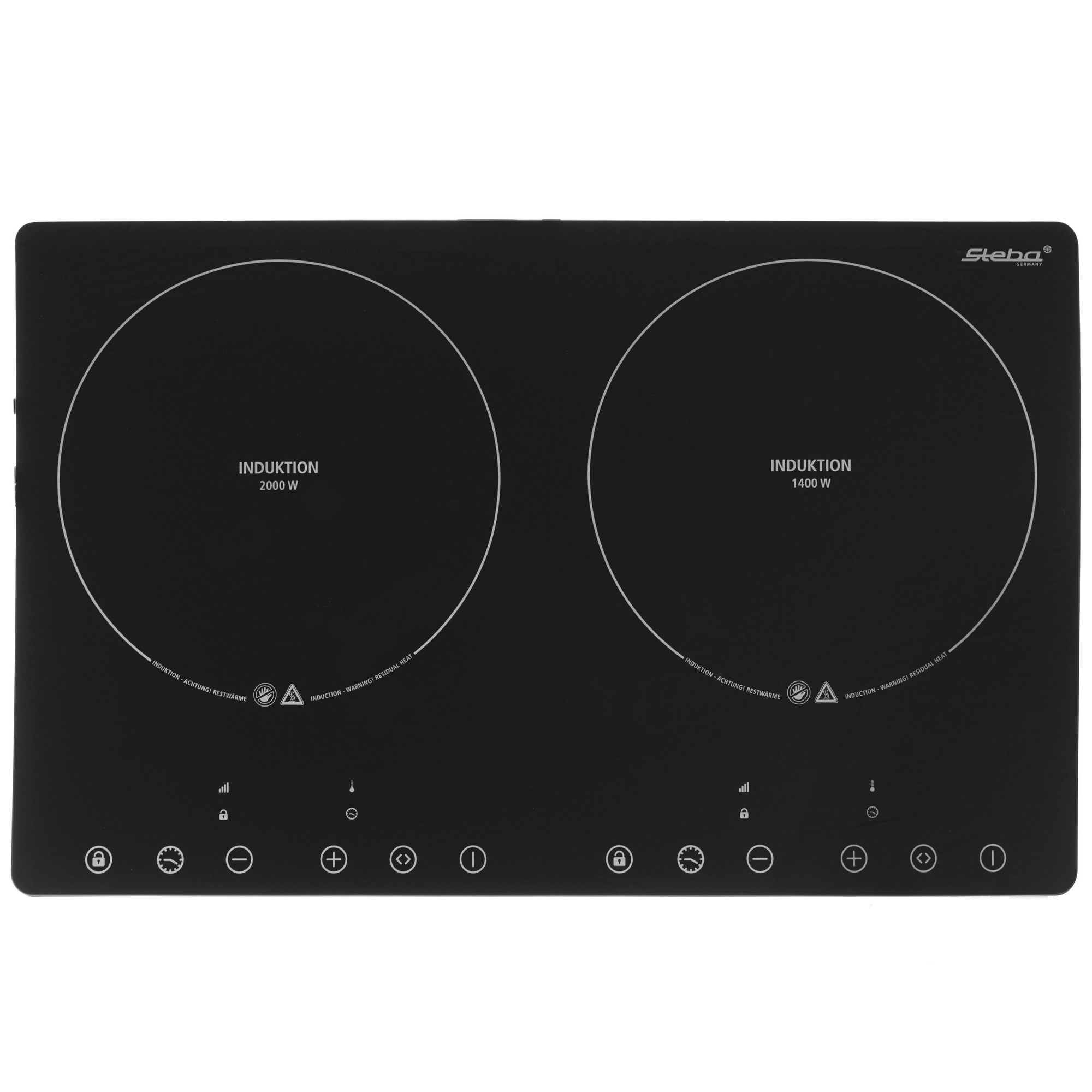 8152057 Плита компактная электрическая Steba IK 650 Slim черный STDN-0050107