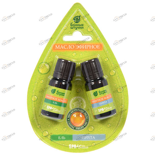 Банные штучки Набор масел из 2-х флаконов (Ель+пихта) 5275