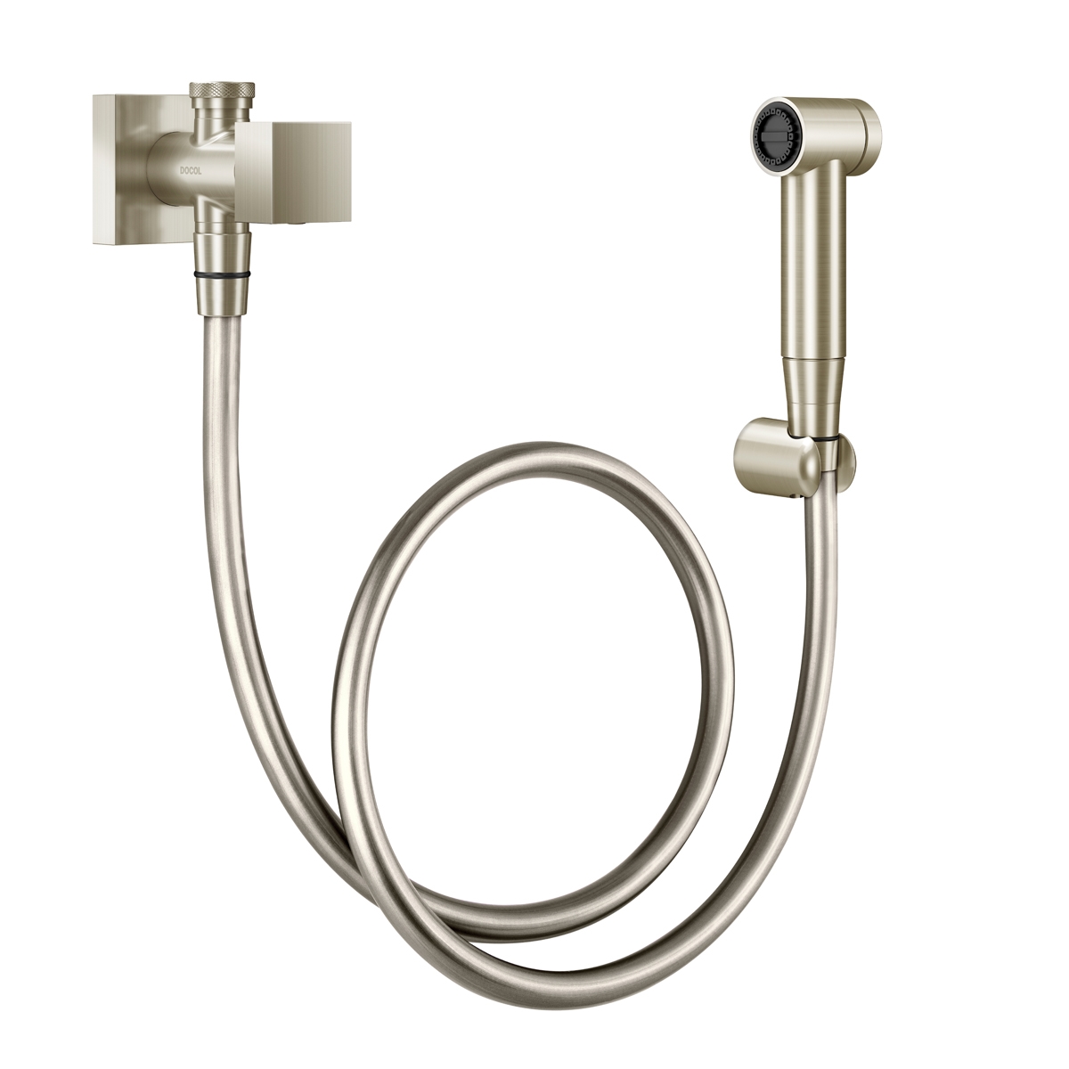 00931044 Гигиенический душ с оформлением и матовым графитовым отводом Docol MINIMA