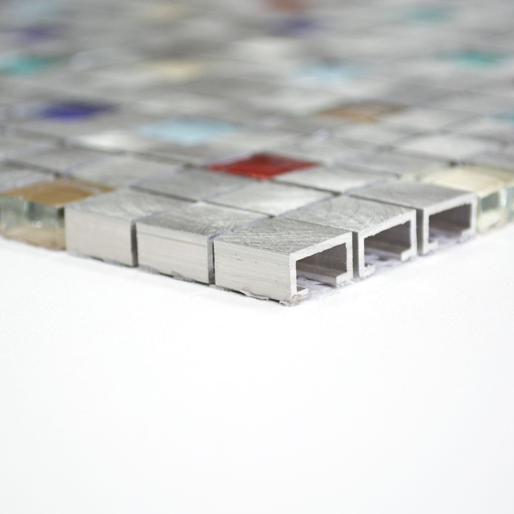 Алюминиевая мозаика Mosaix металл ARCH-00074244 - Вид №2