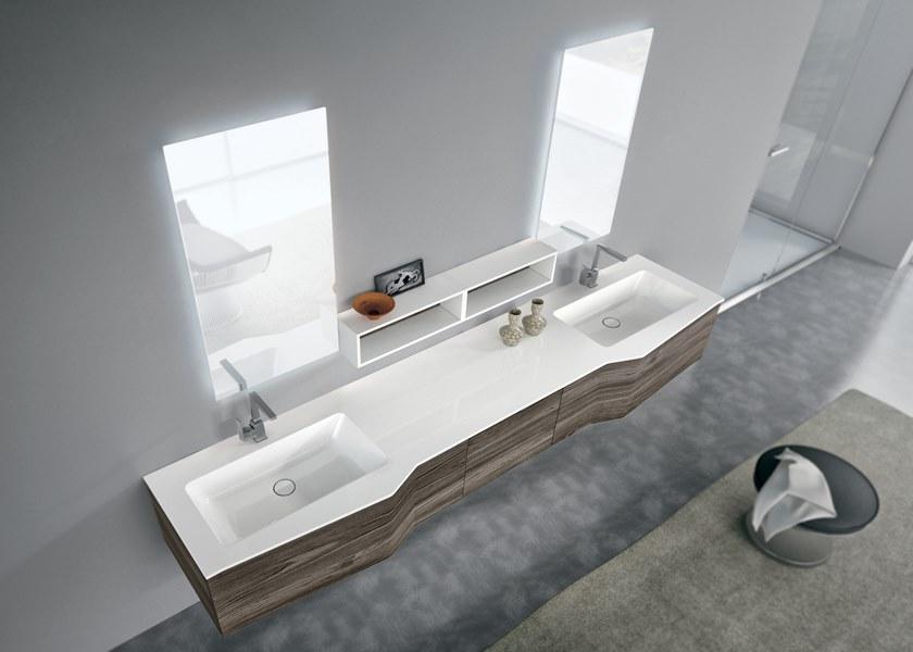 Gruppo Geromin Двойная тумба под умывальник с ящиками Str8 sun-id-1393018 - Вид №2