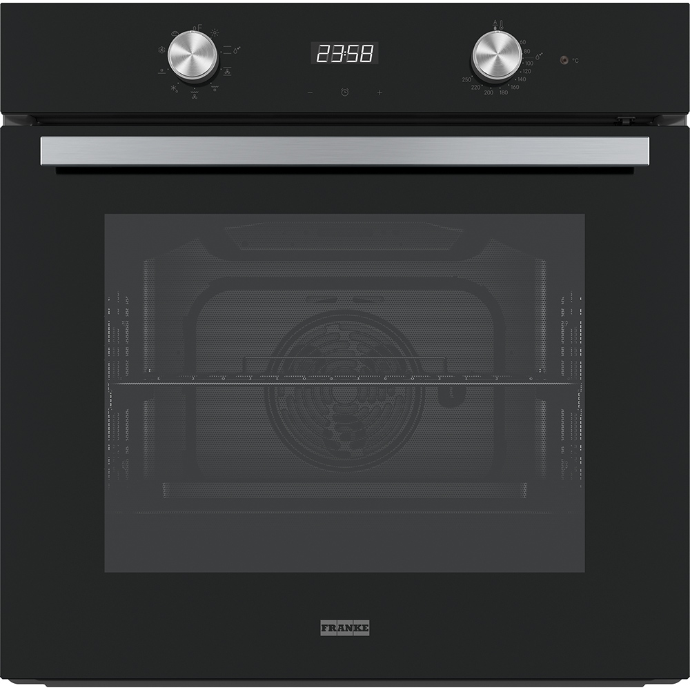 Духовой шкаф   FSM 86 H BK Franke Smart FSM 86 H BK Чёрное стекло 