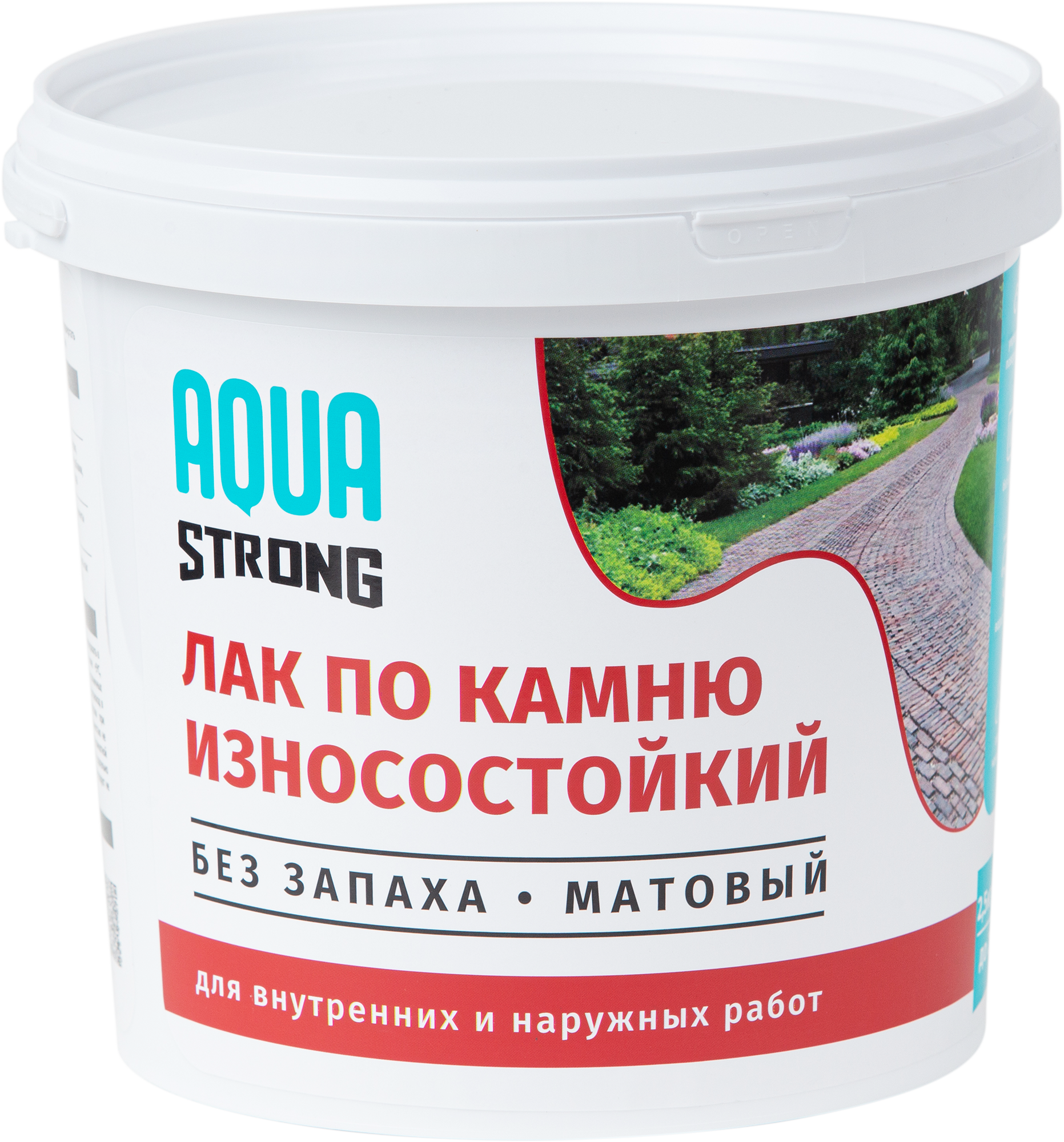 81952767 Лак по камню матовый 2.5 кг STLM-0015011 AQUASTRONG