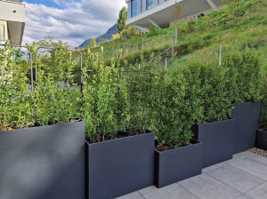 Модульная металлическая плантатор