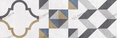 Alabama Плитка настенная микс серый Laparet 60078