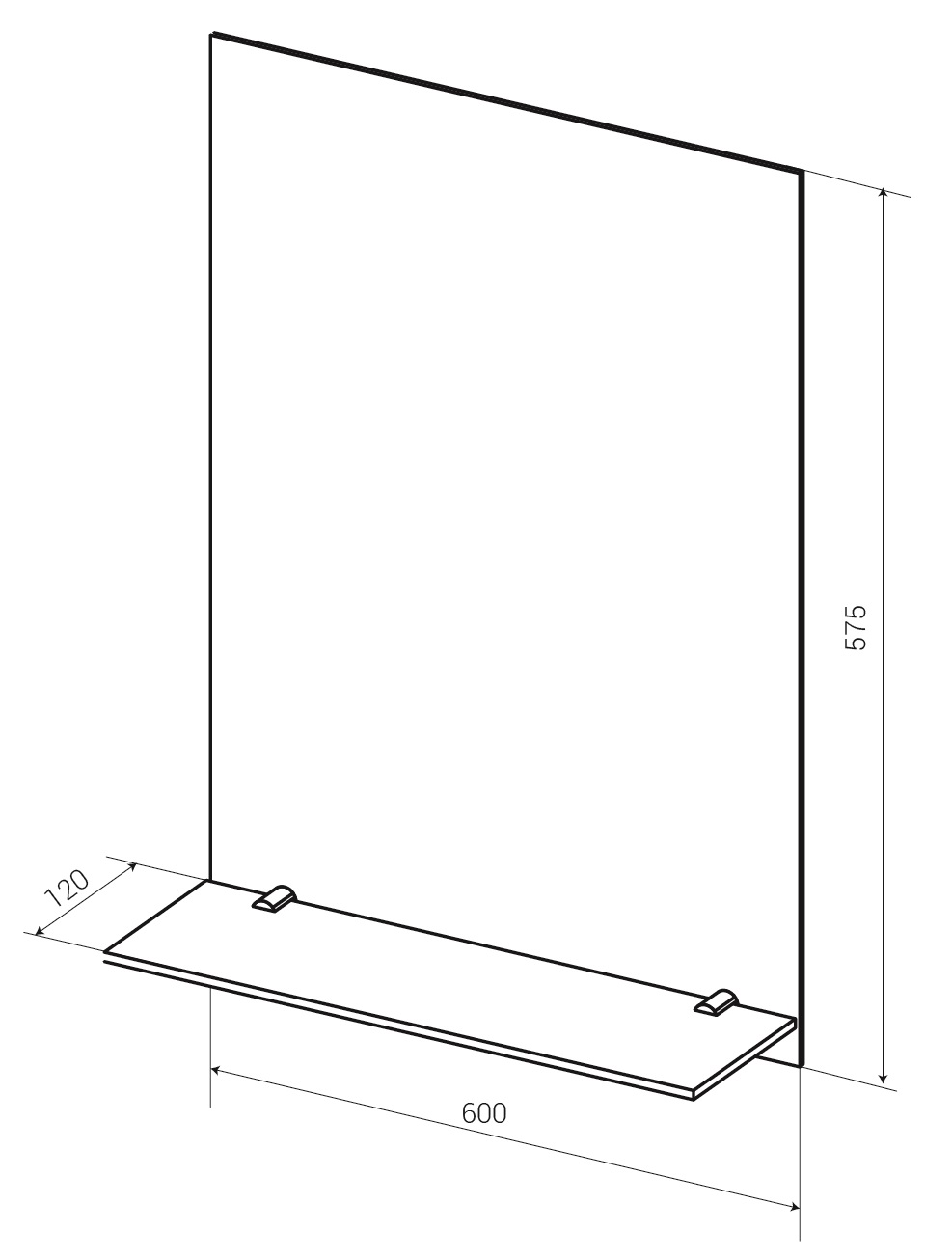 У25370 Зеркало Уют 60 1 Marka Уют