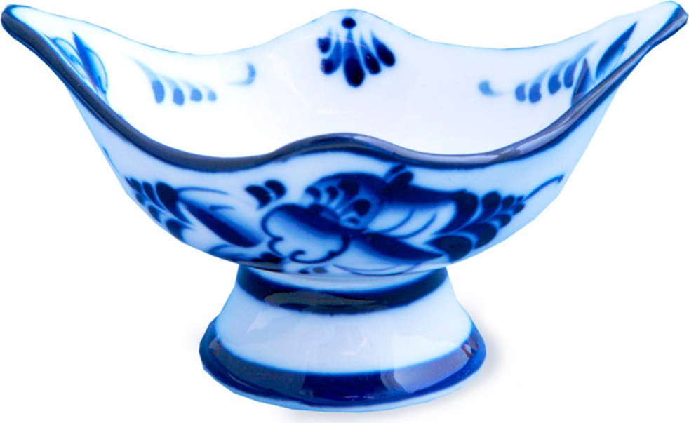 10566817 Гжельский фарфоровый завод Розетка "Сластена" (НХП) 