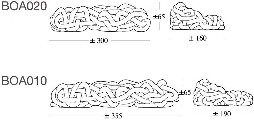 edra Бархатный диван  Boa010-boa020  - Вид №5