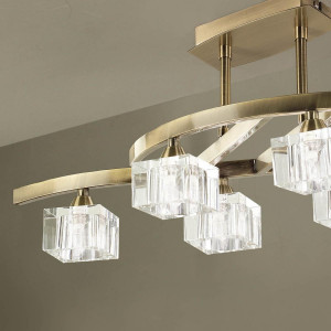 099715 Люстра потолочная MANTRA CUADRAX 1100 Mantra Cuadrax