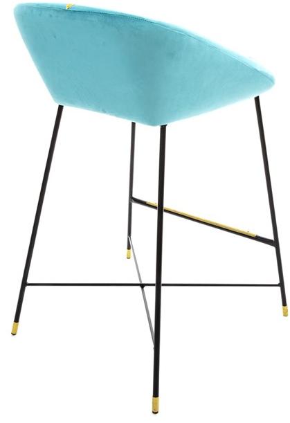 Seletti Высокий табурет из ткани со спинкой Seletti wears toiletpaper 16173 - Вид №5