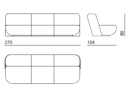 Кожаный диван Bizzotto Italia Нара ARCH-00069590 - Вид №5