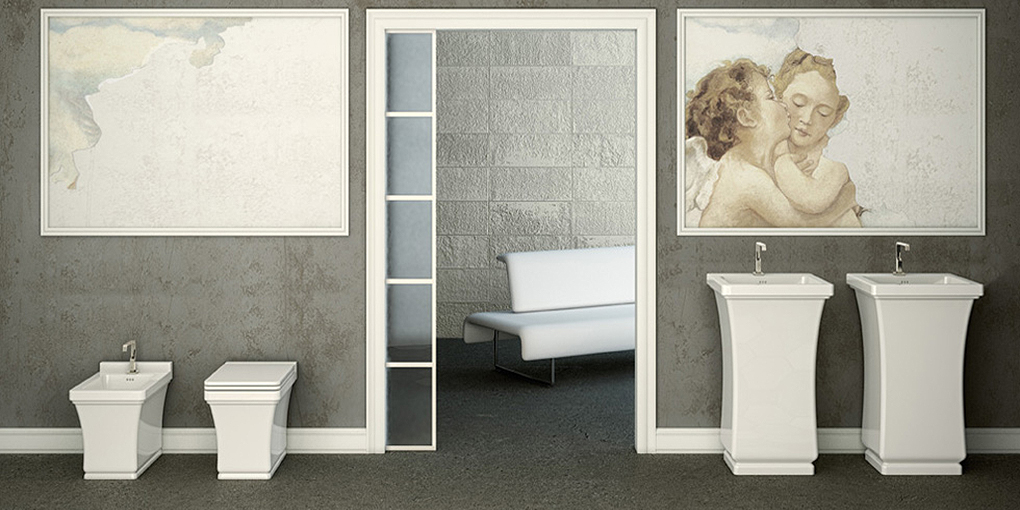 NE00200001 Приставной унитаз напольный Белый Disegno Ceramica NEO Италия - Вид №1