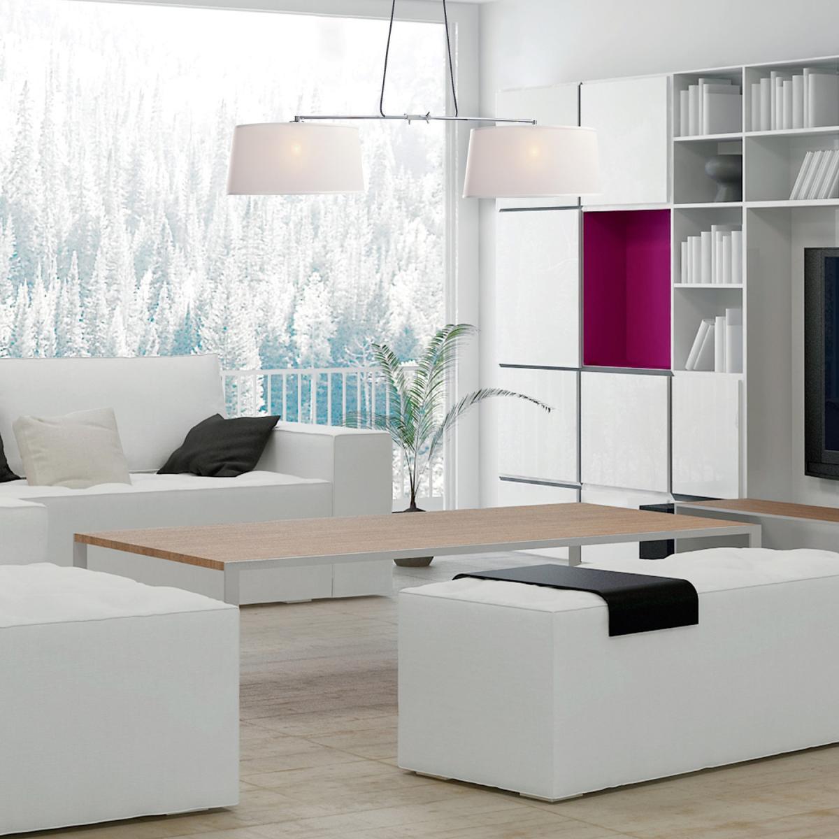 065686 Люстра 5306+5308 белая Mantra Habana - Вид №4