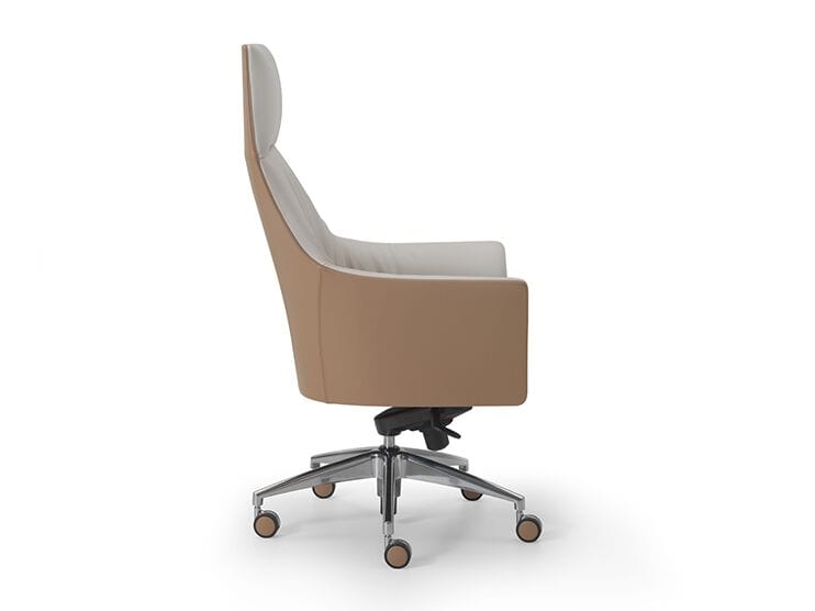 Кожаное офисное кресло с высокой спинкой i 4 Mariani седло ARCH-00040305 - Вид №1