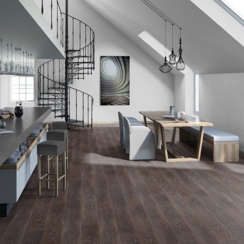 Ламинат Tarkett Дуб Селект темно-коричневый 3000100106 - Вид №3