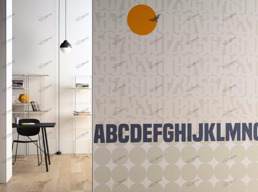 GLAMORA Моющиеся виниловые обои с тиснением Bubble gum sun-id-1345578