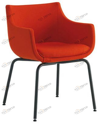 Sesta Стул с подлокотниками для залов ожидания D&n plus Ds-041
