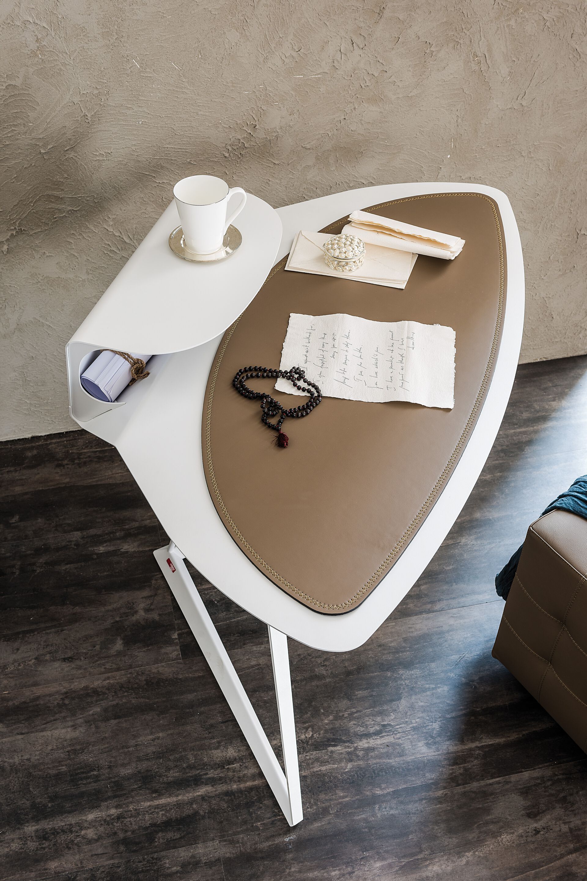 Стальной письменный стол Cattelan italia STORM ARCH-00086155 - Вид №2