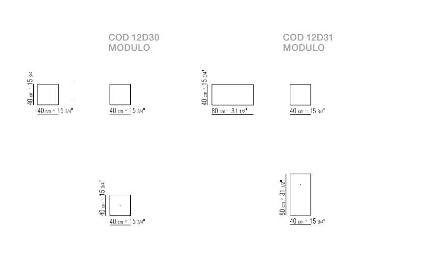 Секционный металлический книжный шкаф с кожаными ящиками Flexform ARCH-00134674 - Вид №5