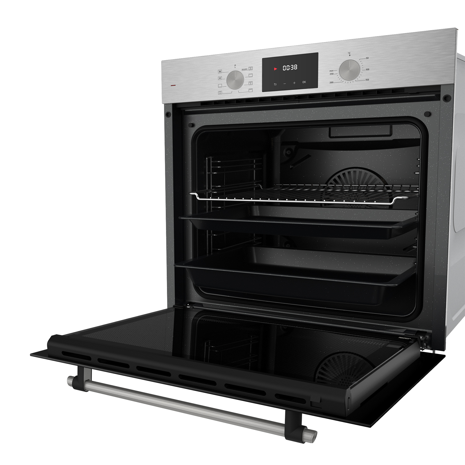 9242207 Электрический духовой шкаф LEX EDP 680 IX MAX серебристый STDN-0074472 - Вид №2