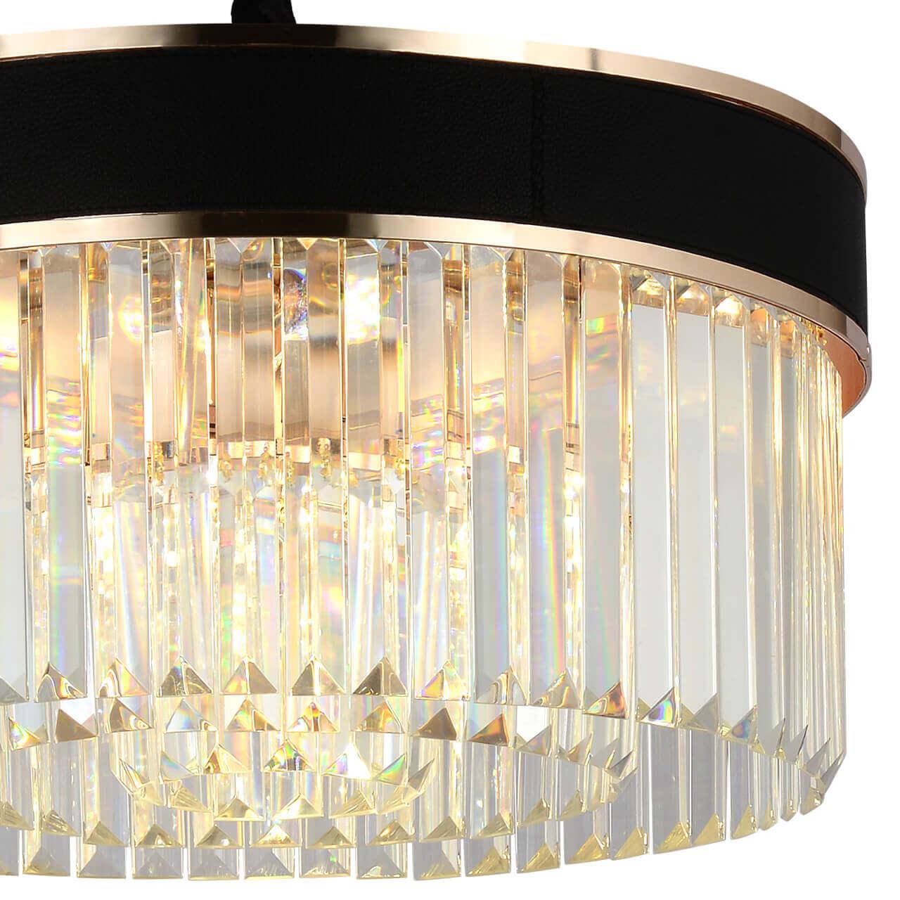 Подвесная люстра Stilfort Lero 1026/03/08P STILFORT ДИЗАЙНЕРСКИЕ, LERO 00-3888509 Прозрачный;черный  - Вид №2