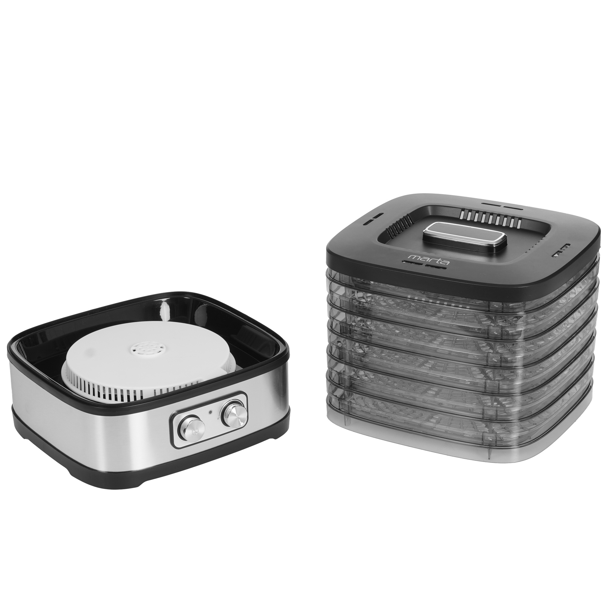 9058642 Сушилка для овощей и фруктов MARTA MT-1876 черный STDN-0076979 - Вид №5